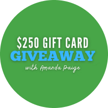 Needs Gift Card With Amanda Paige Contest