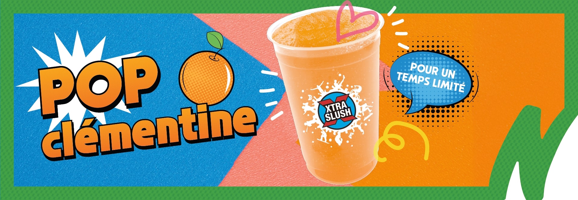 Pop Clementine Xtra Slush