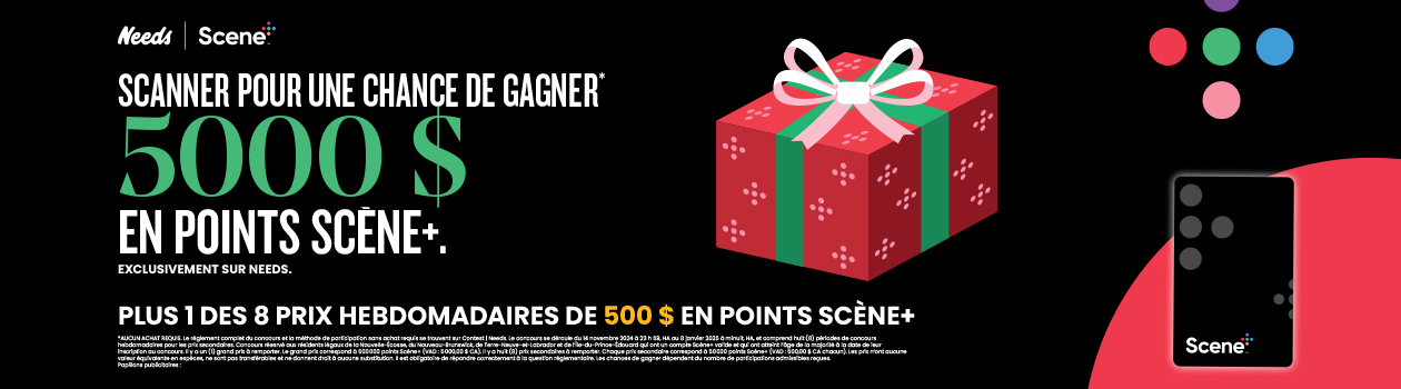 Scanner pour une chance de gagner