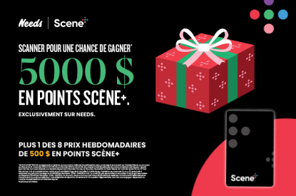 Scanner pour une chance de gagner